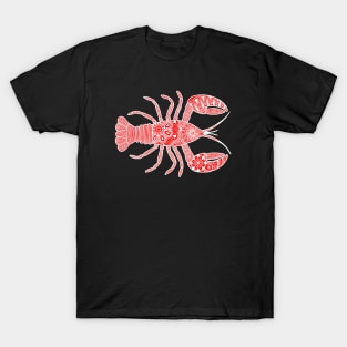 Lobster (red and white horizontal) T-Shirt